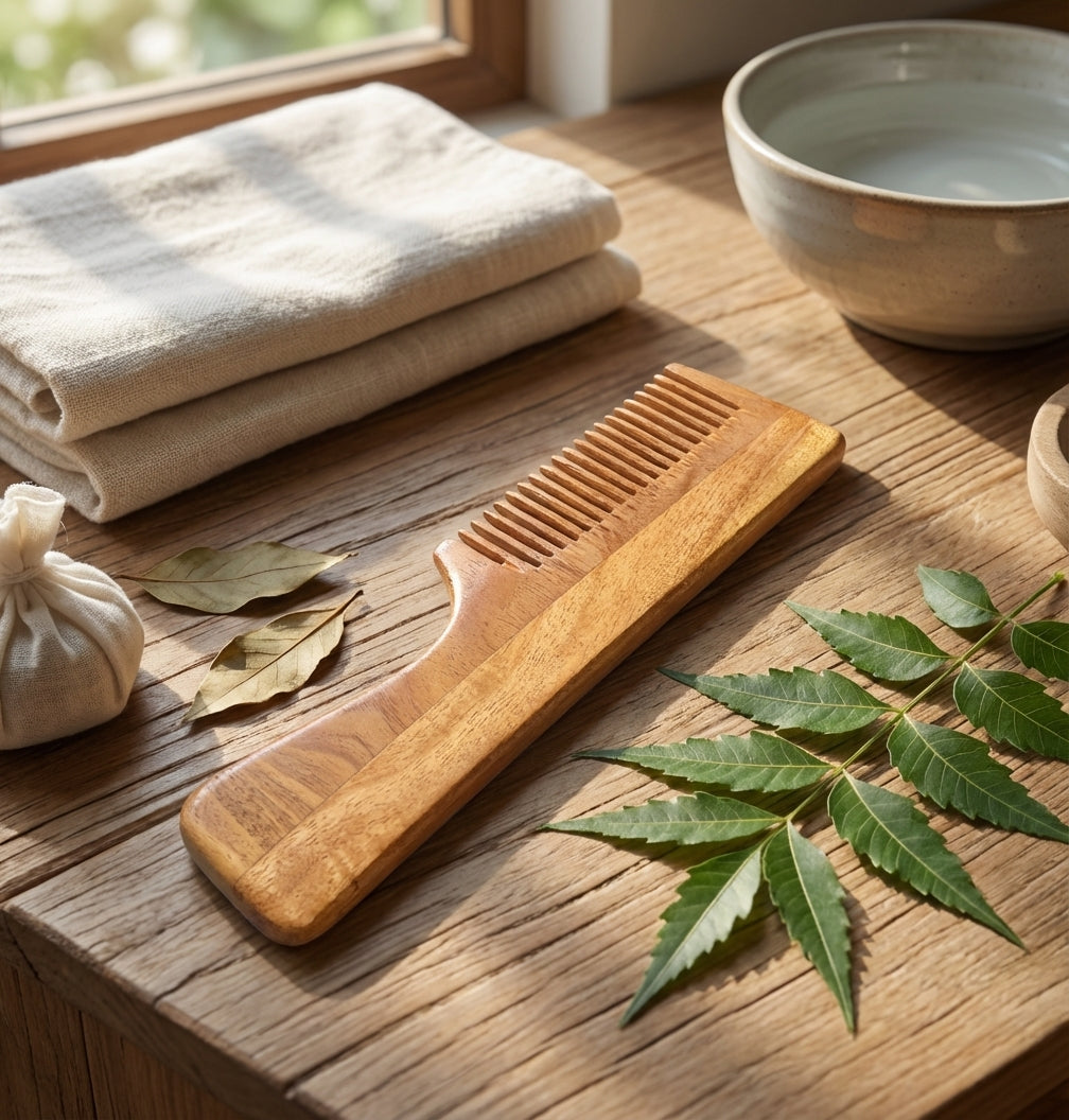 Veda Neem Wood Comb