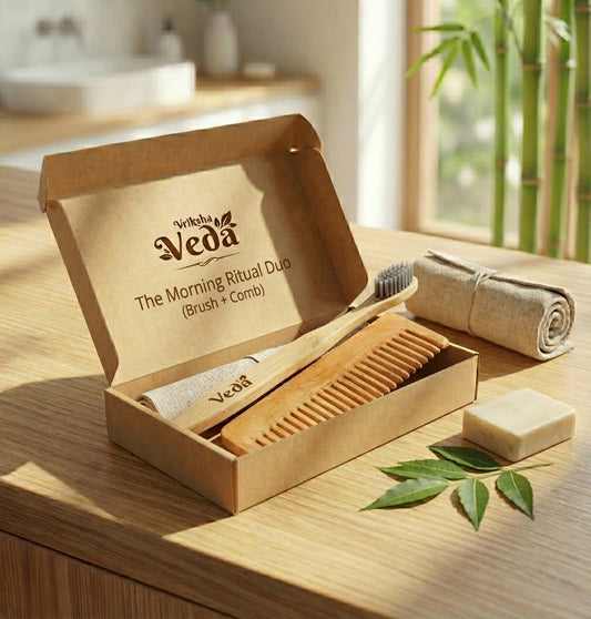 The Morning Ritual Duo (Brush + Comb)